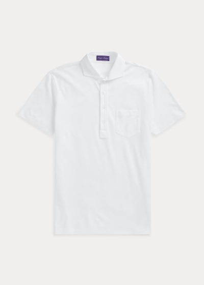 Men's Ralph Lauren Washed Piqué Polo Shirts | 965304CGO